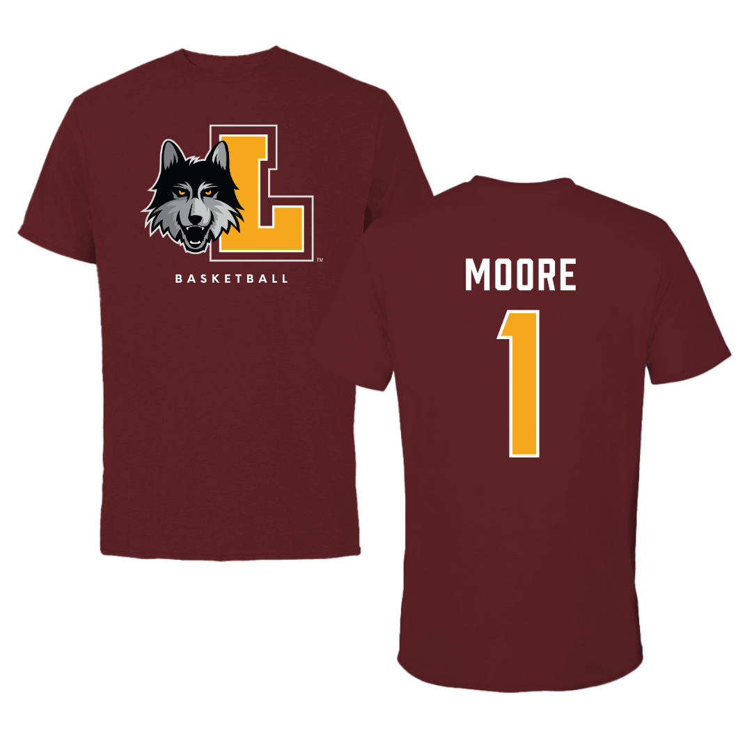 Loyola University-Chicago Basketball Maroon Mascot Performance Tee - #1 Aaliyah Moore