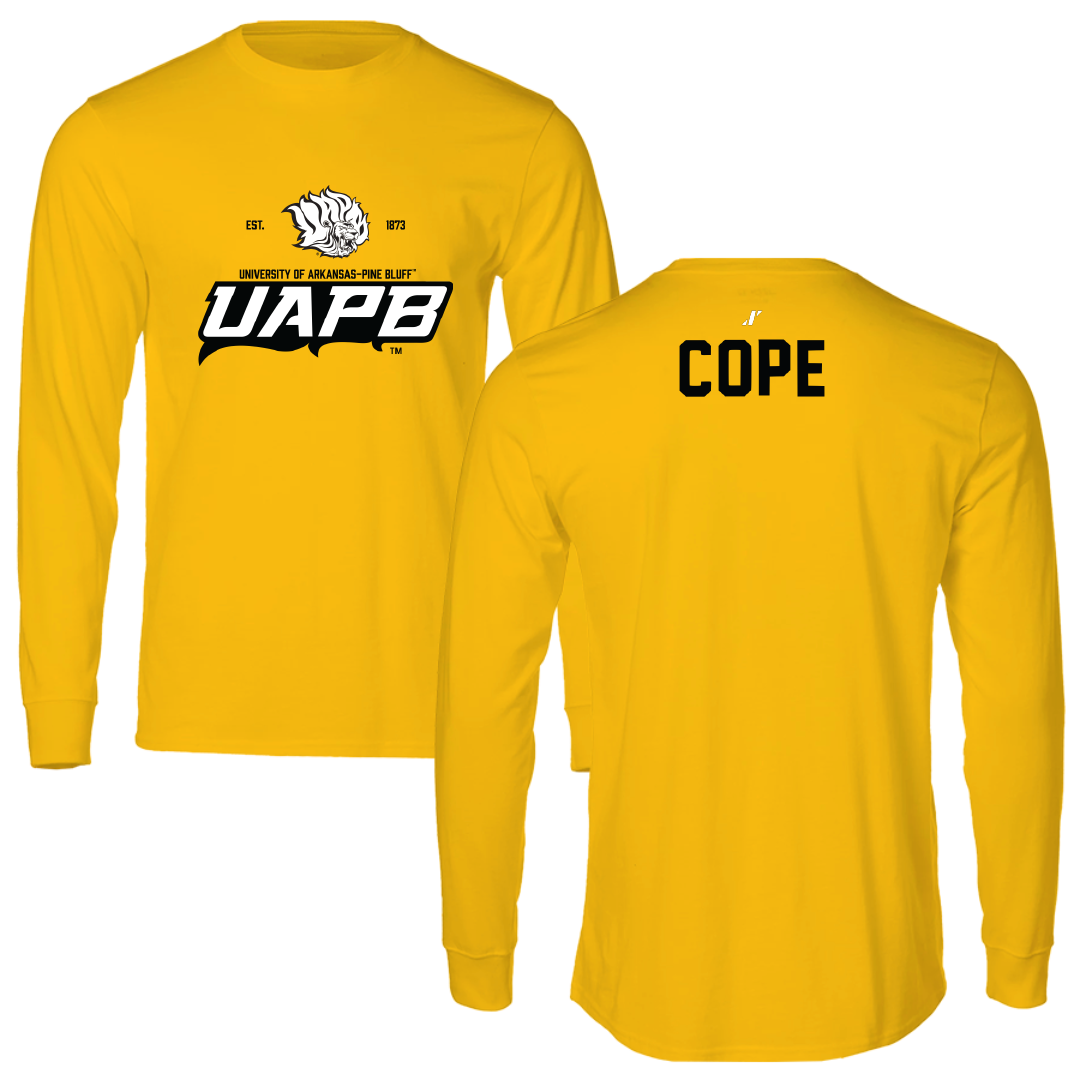 University of Arkansas-Pine Bluff TF and XC Gold General Long Sleeve - Cheriece Cope