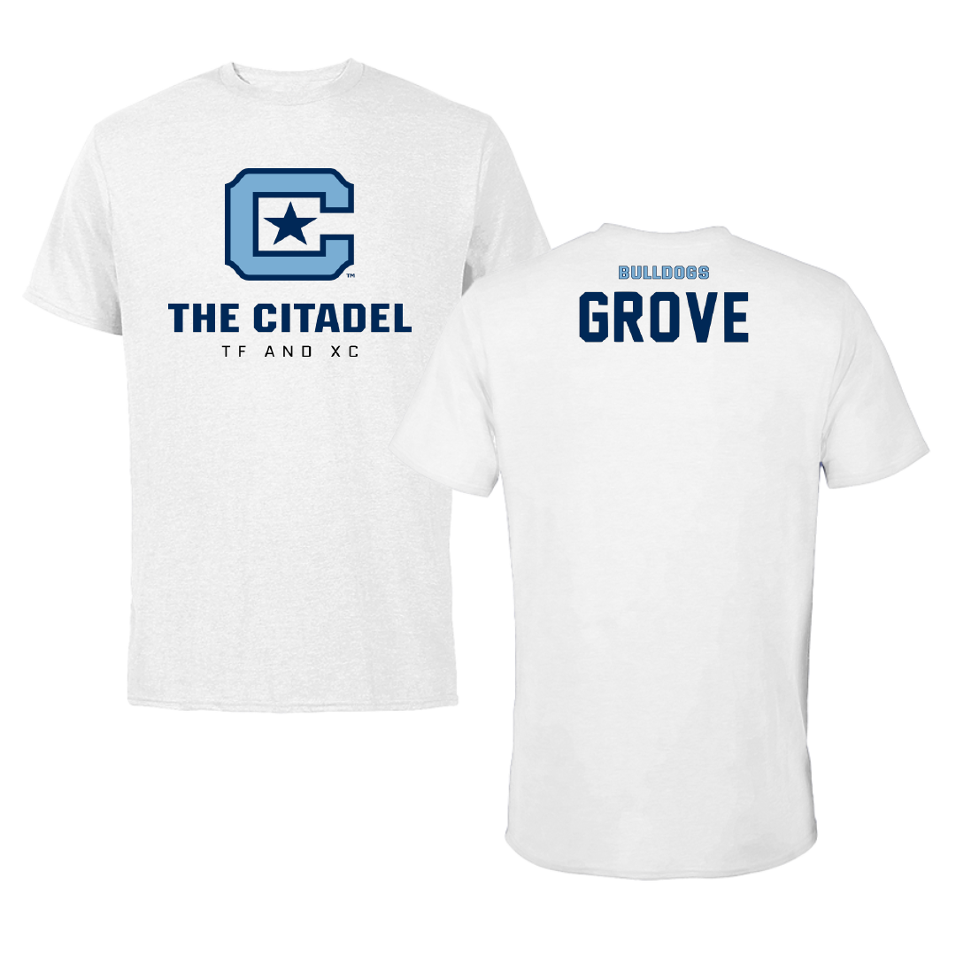 The Citadel TF and XC White Performance Tee - Sadie Grove