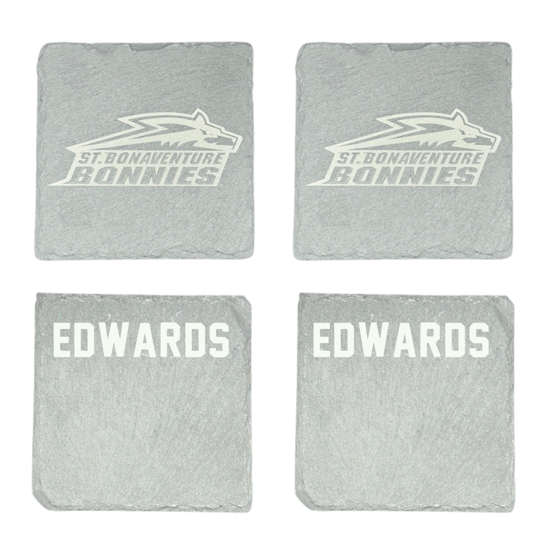 St. Bonaventure University Swimming & Diving Stone Coaster (4 Pack)  - Jonathan Edwards