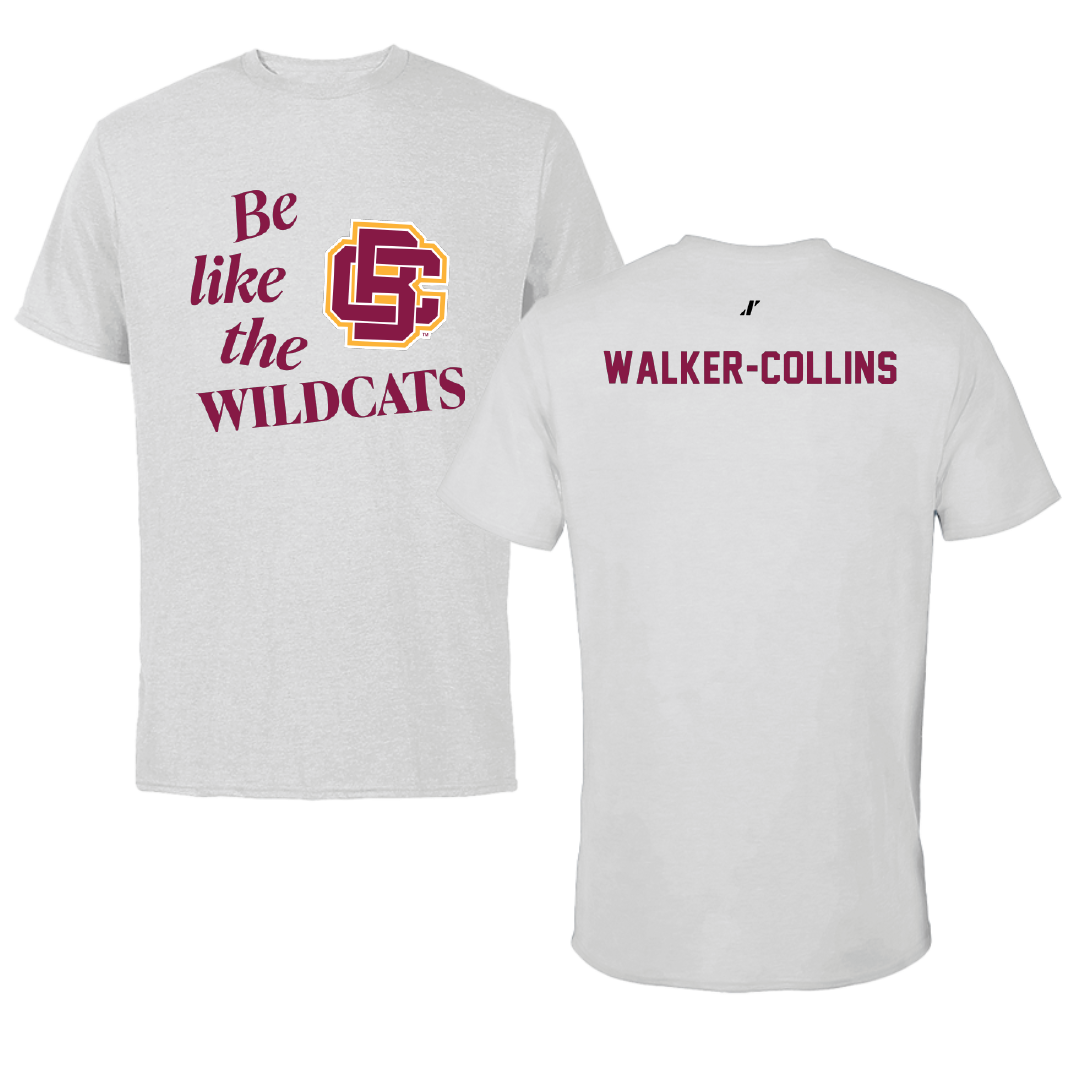 Bethune-Cookman University TF and XC Light Gray Be Like Us Tee - Donovan Walker-Collins