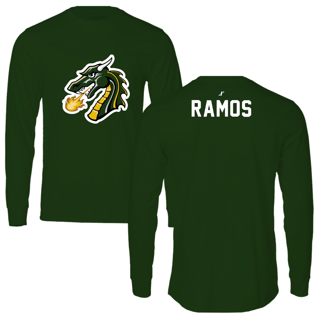 Tiffin University Wrestling Forest Green Long Sleeve - Sidney Ramos