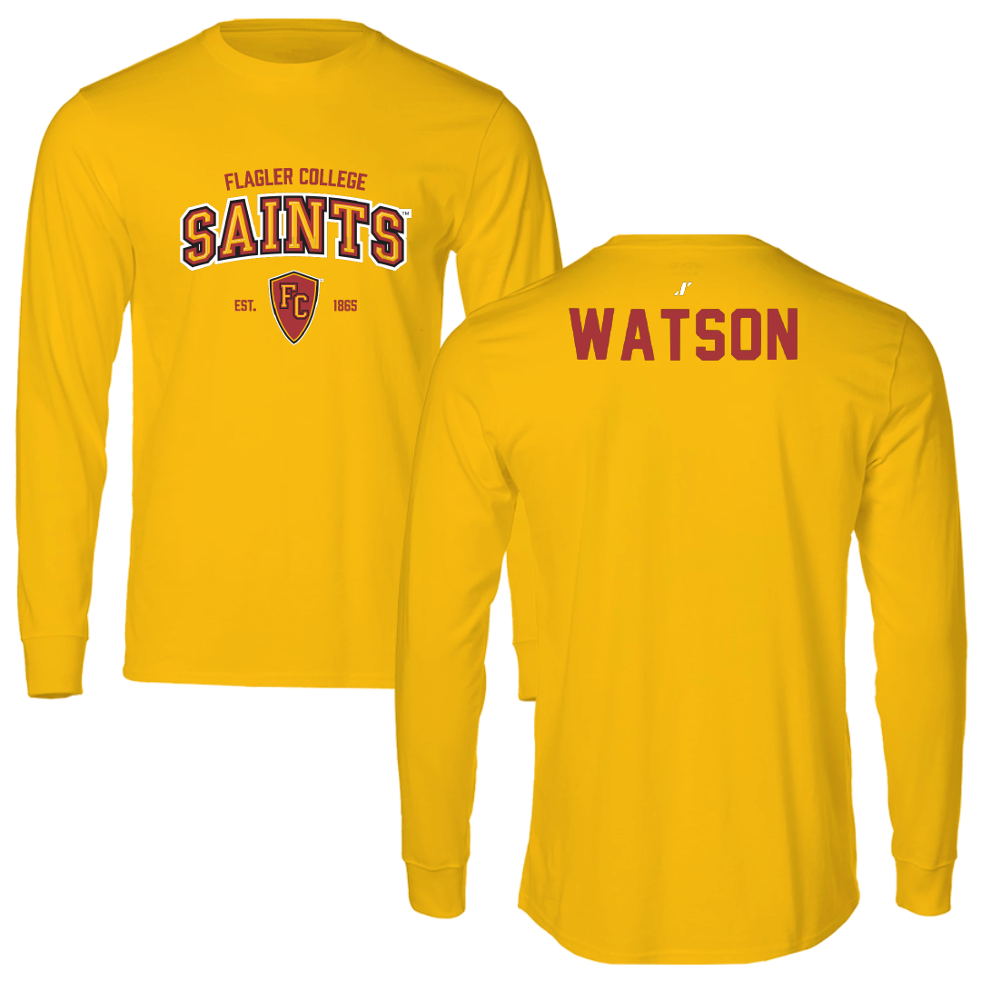 Flagler College TF and XC Gold General Long Sleeve - Nathaniel Watson