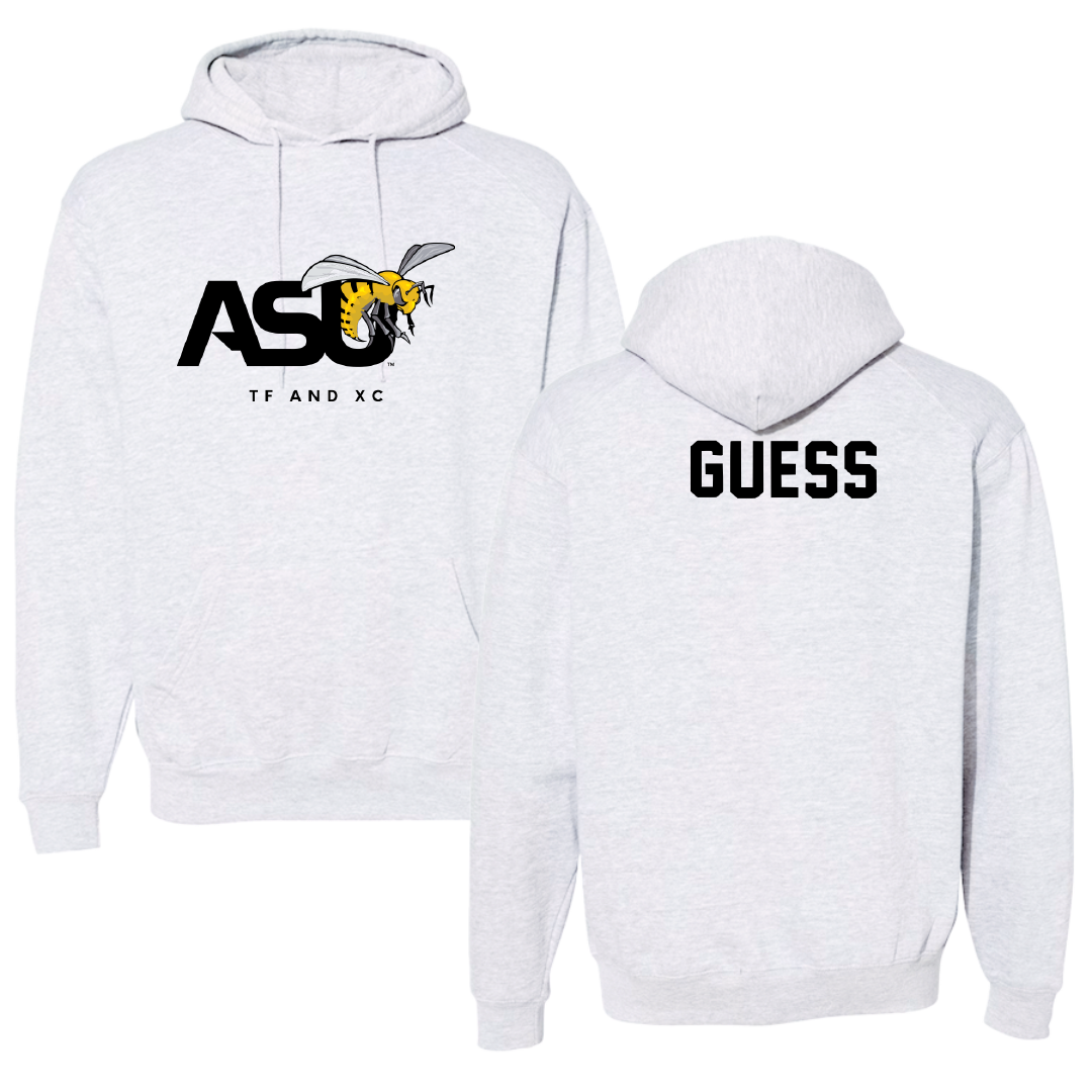 Alabama State University TF and XC Gray Hoodie - Kaylie Guess