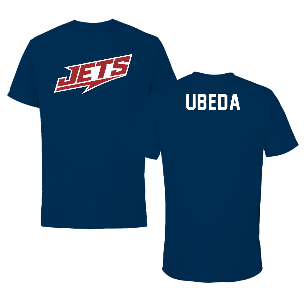 Newman University Tennis Navy Tee - Francisco Ubeda