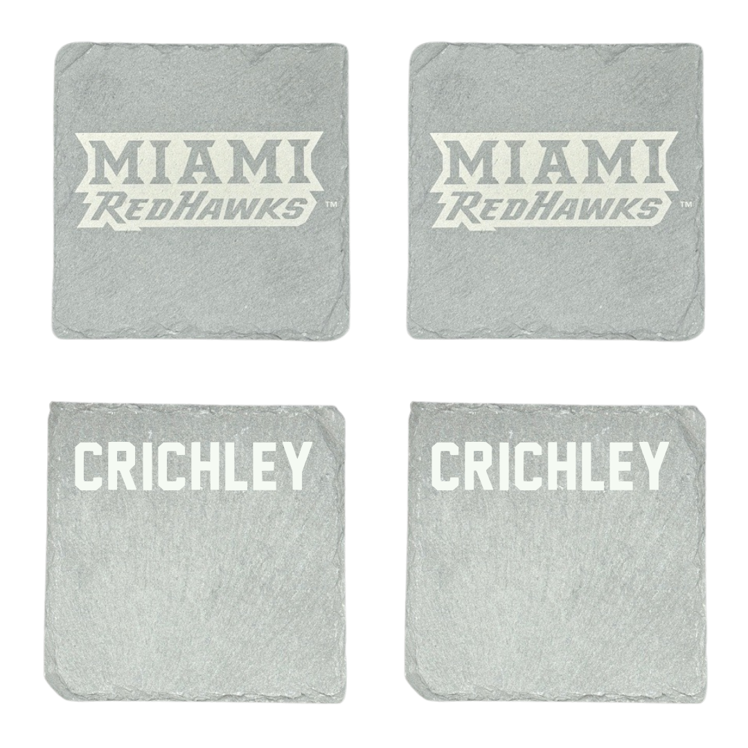Miami University (Ohio) TF and XC Stone Coaster (4 Pack)  - Addison Crichley