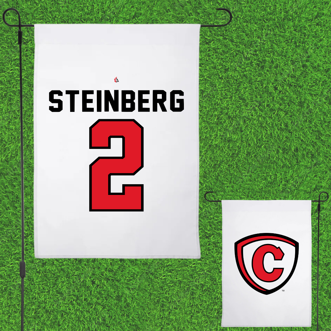 Carthage College Water Polo White Garden Flag - #2 Grace Steinberg