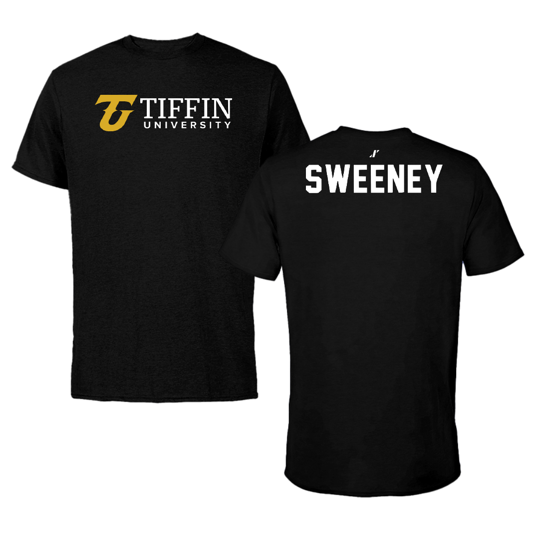 Tiffin University Wrestling Black Tee - Dylan Sweeney