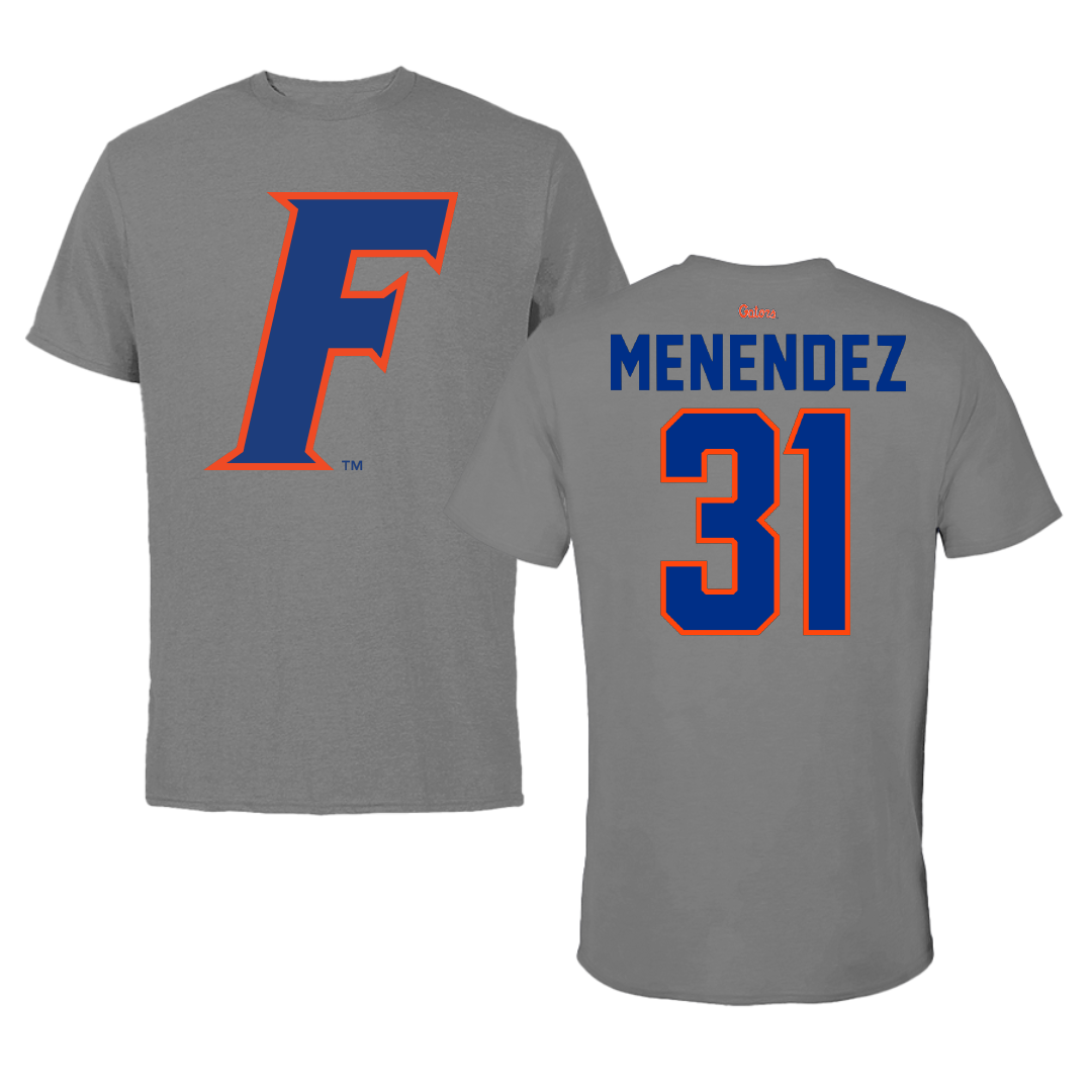 University of Florida Baseball Dark Gray Performance Tee - #31 Frank Menendez