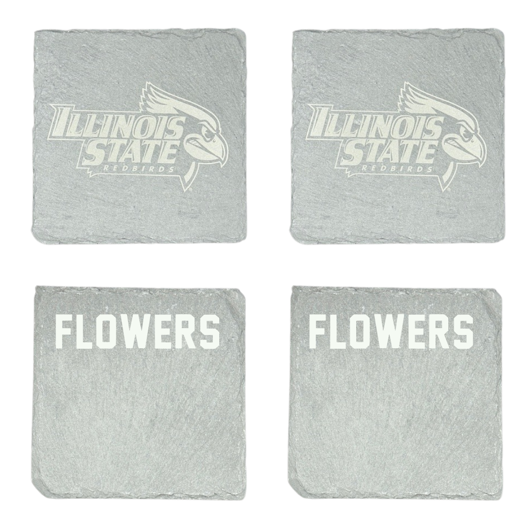 Illinois State University Track and Field Stone Coaster (4 Pack)  - Chavi Flowers