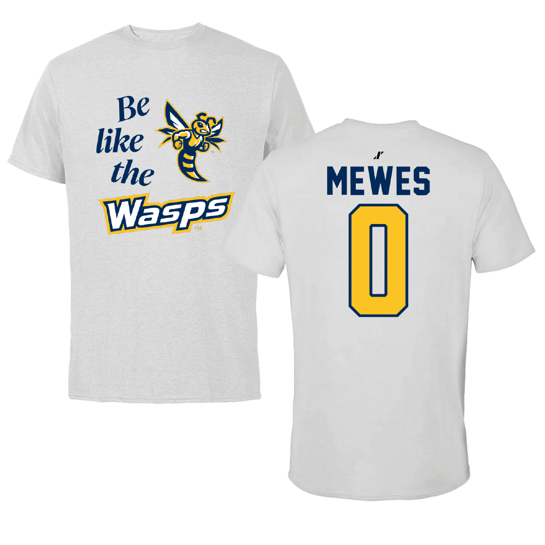 Emory & Henry College Lacrosse Light Gray Be Like Us Tee - #0 David Mewes