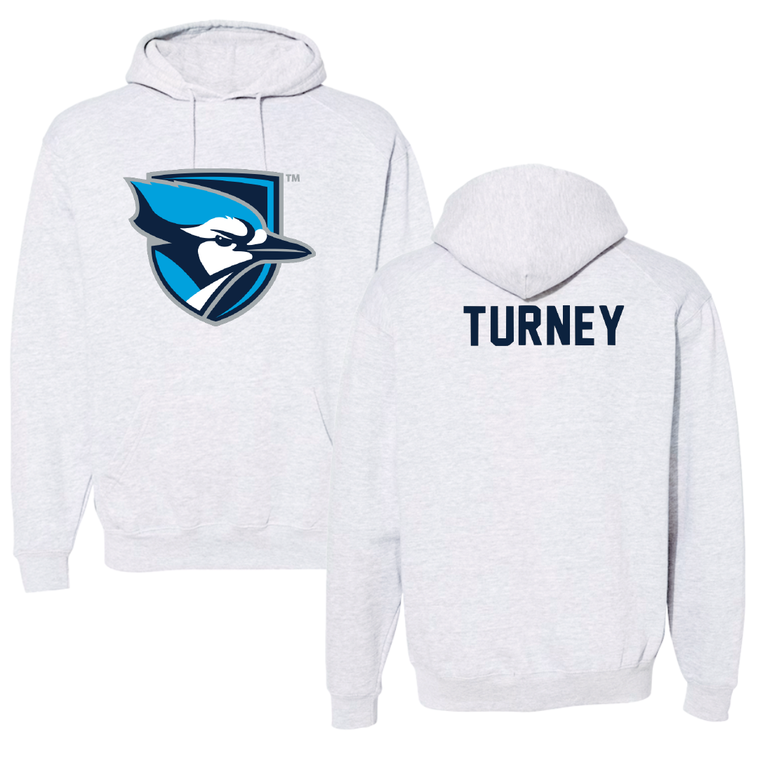 Elmhurst University TF and XC Light Gray Hoodie - Logan Turney