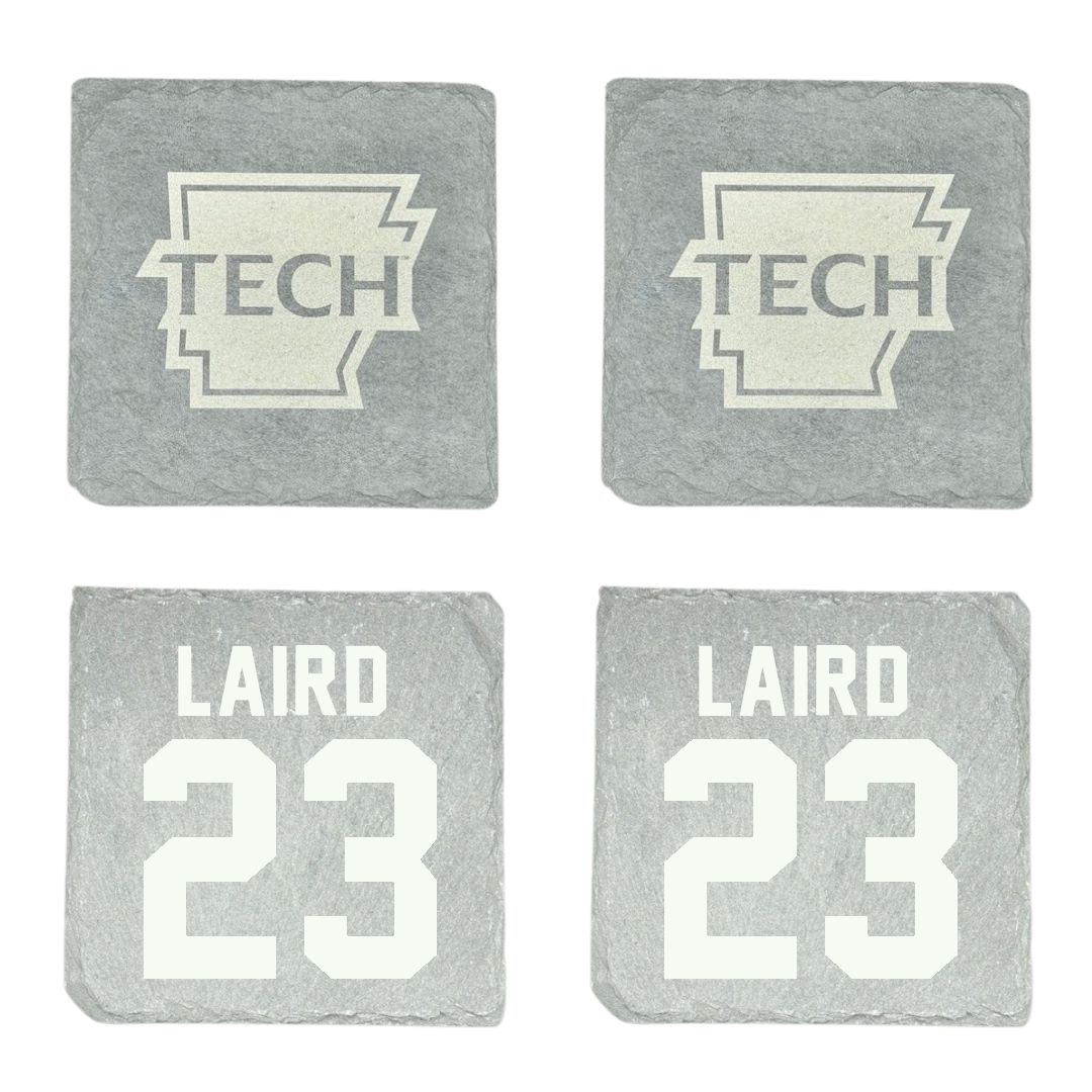 Arkansas Tech University Baseball Stone Coaster (4 Pack)  - #23 Brady Laird
