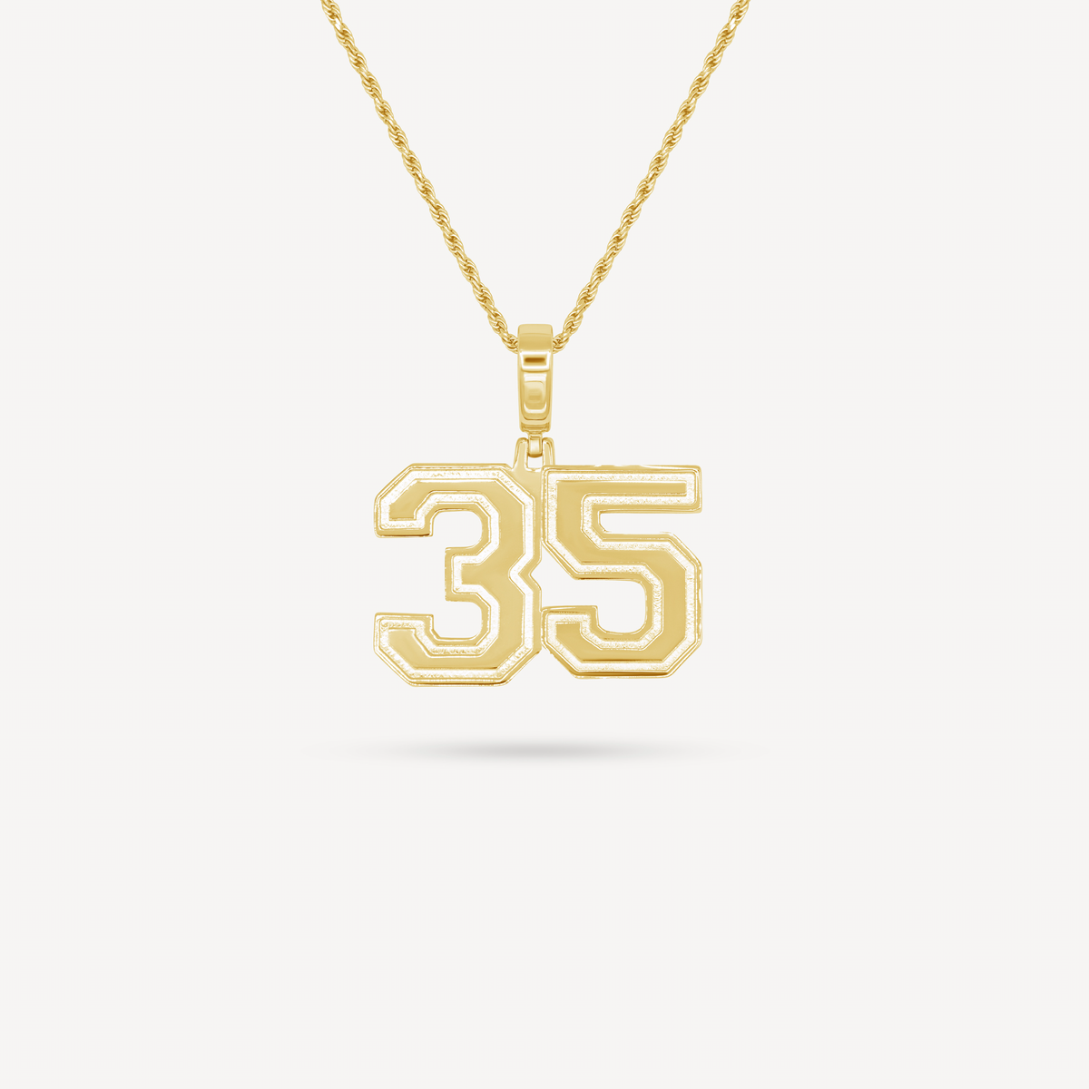 Gold Presidents Pendant and Chain - #35 Ashton Davis