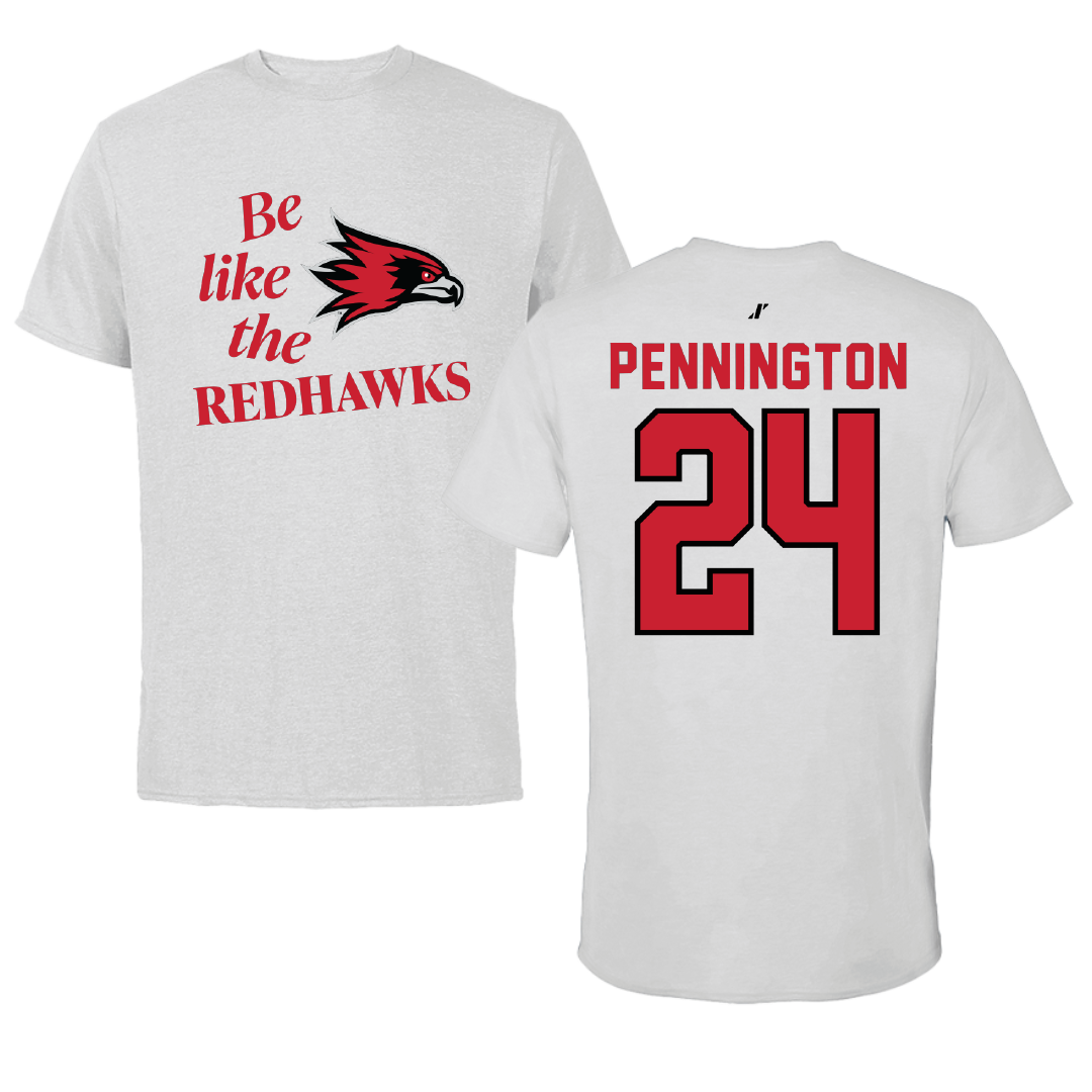 Southeast Missouri State University Baseball Light Gray Be Like Us Tee - #24 Mason Pennington