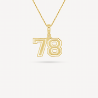 Gold Presidents Pendant and Chain - #78 Stetson Page