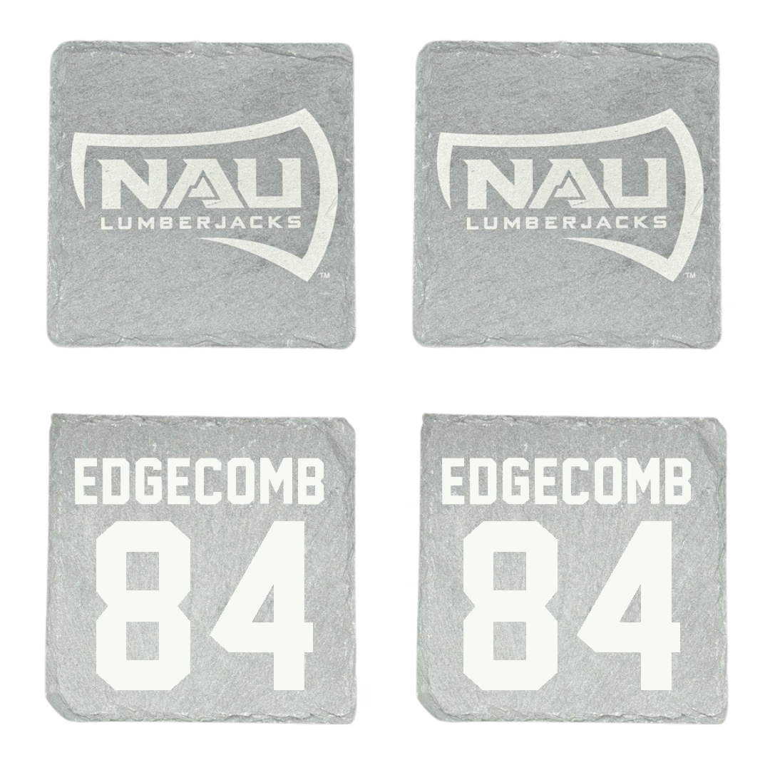 Northern Arizona University Football Stone Coaster (4 Pack)  - #84 Luke Edgecomb