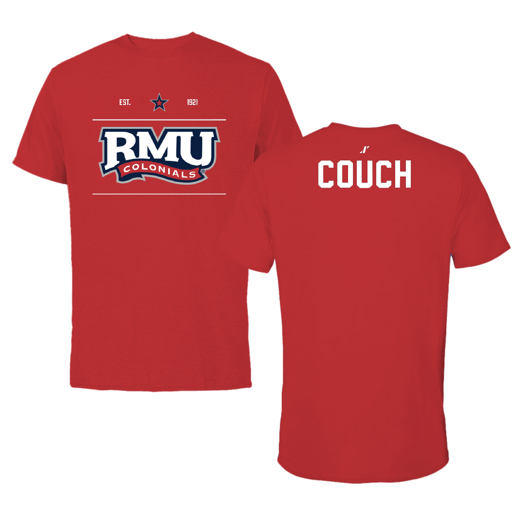 Robert Morris University TF and XC Red General Performance Tee - Jimmie Couch
