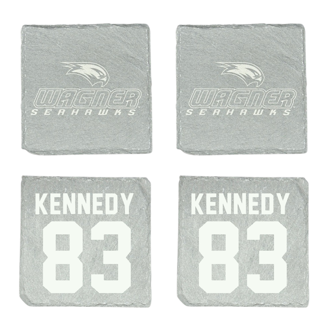 Wagner College Football Stone Coaster (4 Pack)  - #83 Liam Kennedy