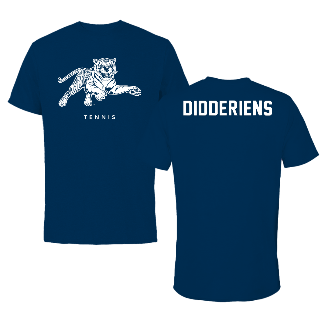 Jackson State University Tennis Navy Tee - Kayleigh Didderiens