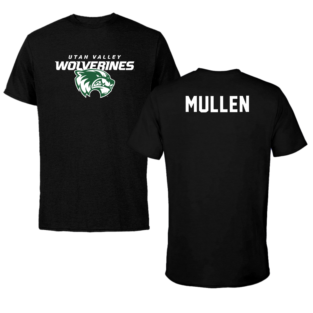 Utah Valley University Wrestling Black Wolverines Performance Tee - Patrick Mullen