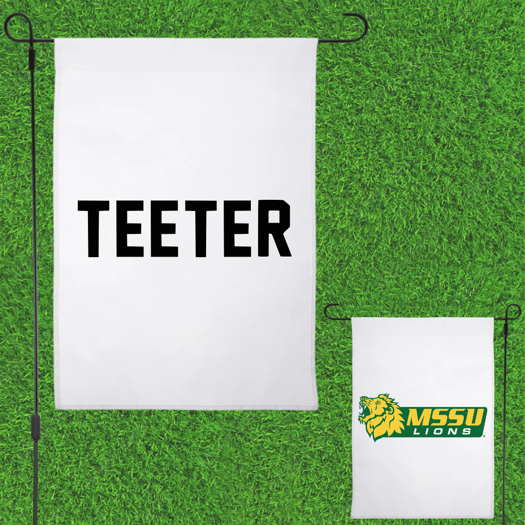 Missouri Southern State University Golf White Garden Flag - Jenna Teeter