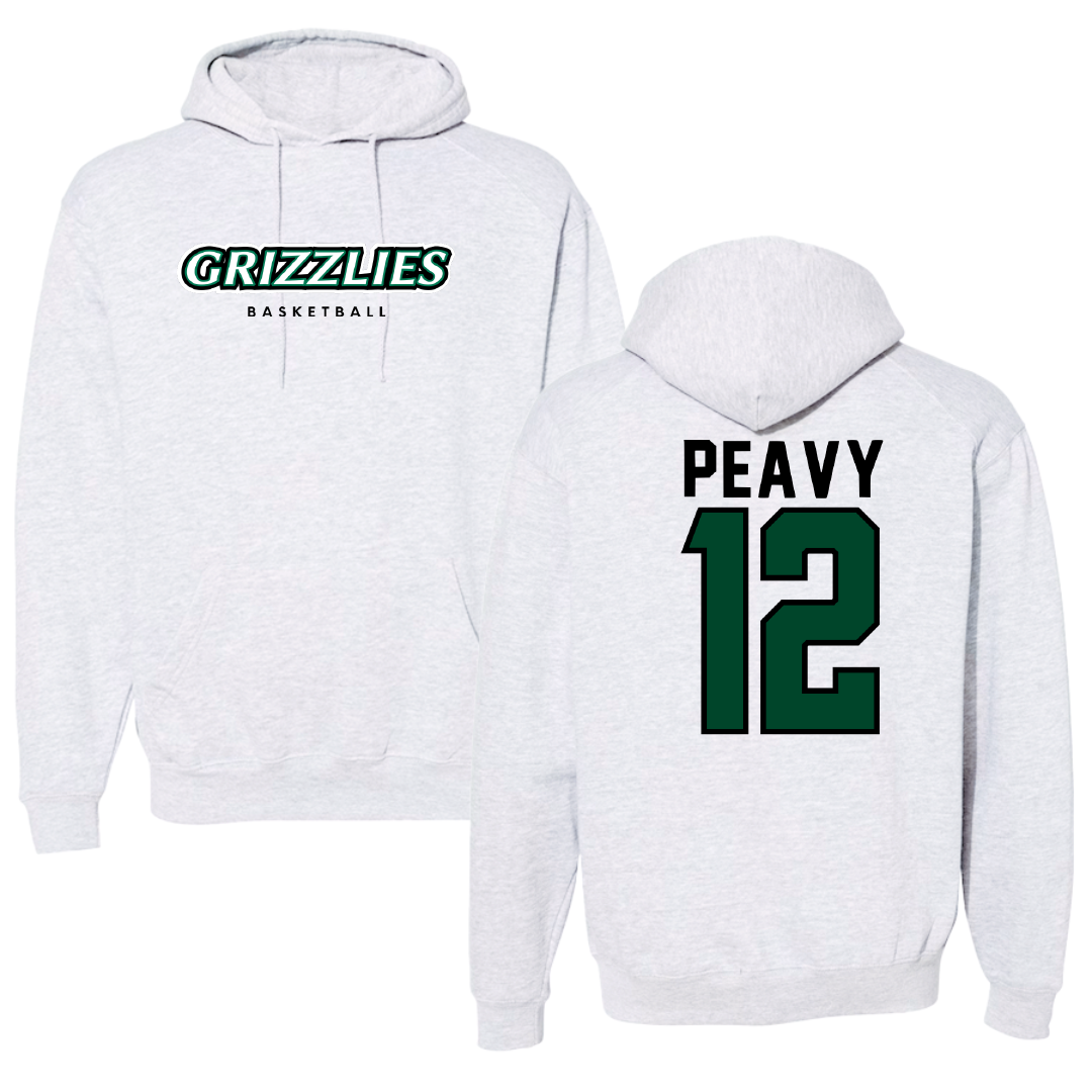 Adams State University Basketball Gray Hoodie - #12 Daisha Peavy