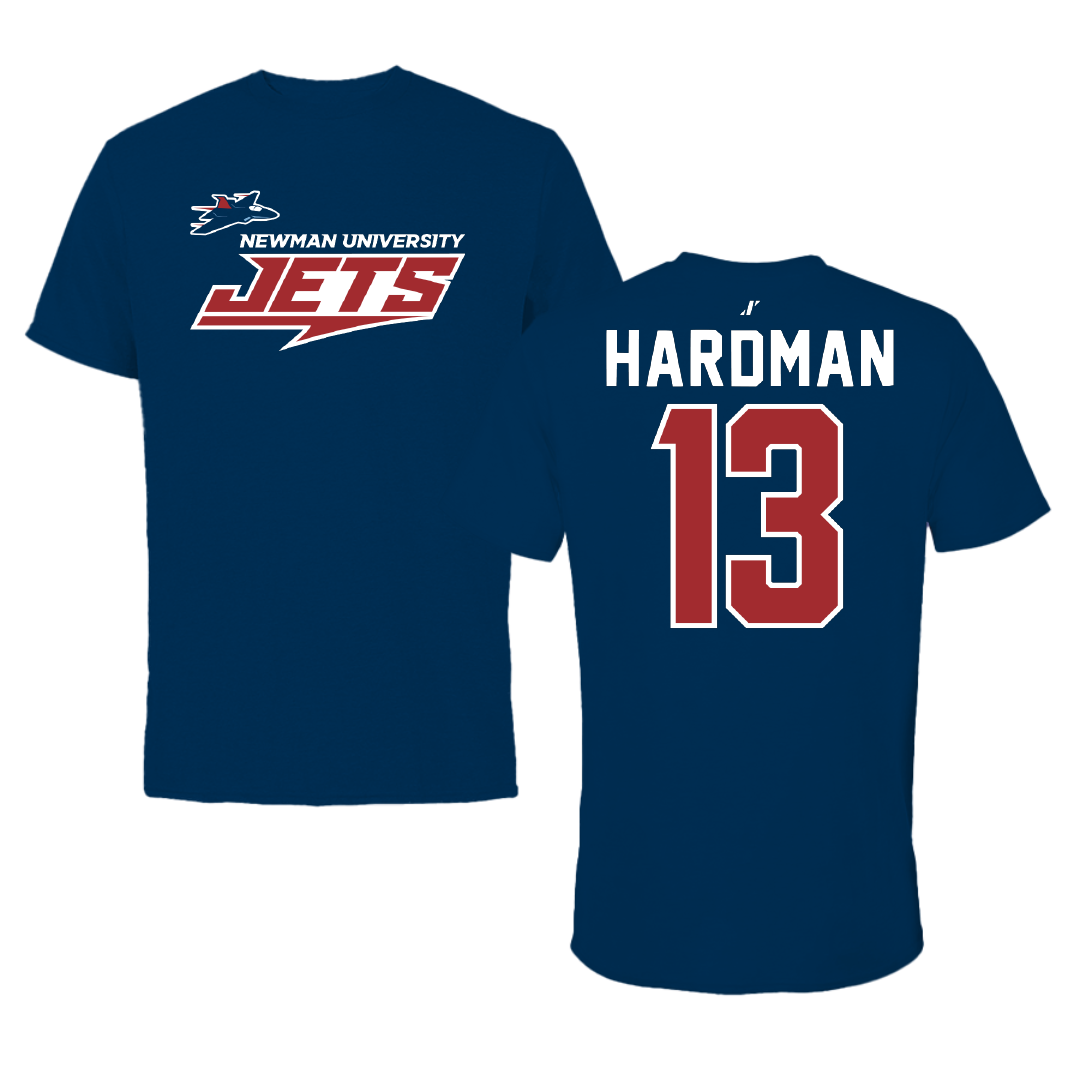 Newman University Bowling Navy General Tee - #13 Liam Hardman
