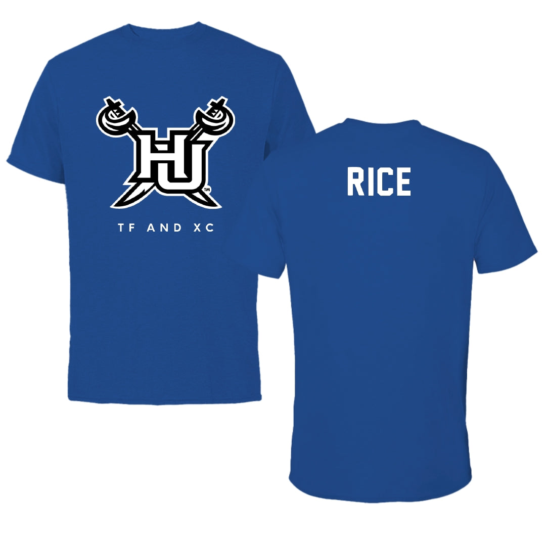 Hampton University TF and XC True Royal Tee - Zionn Rice
