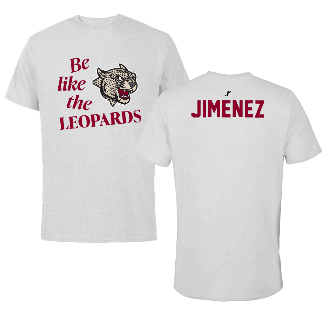 Lafayette College Swimming & Diving Light Gray Be Like Us Tee - Timothy Jimenez