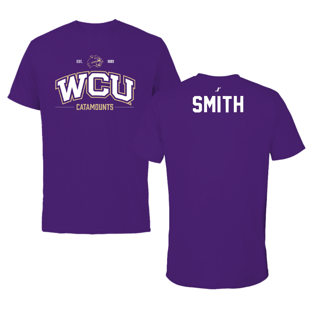 Western Carolina University TF and XC Purple General Tee - Jasmine Smith