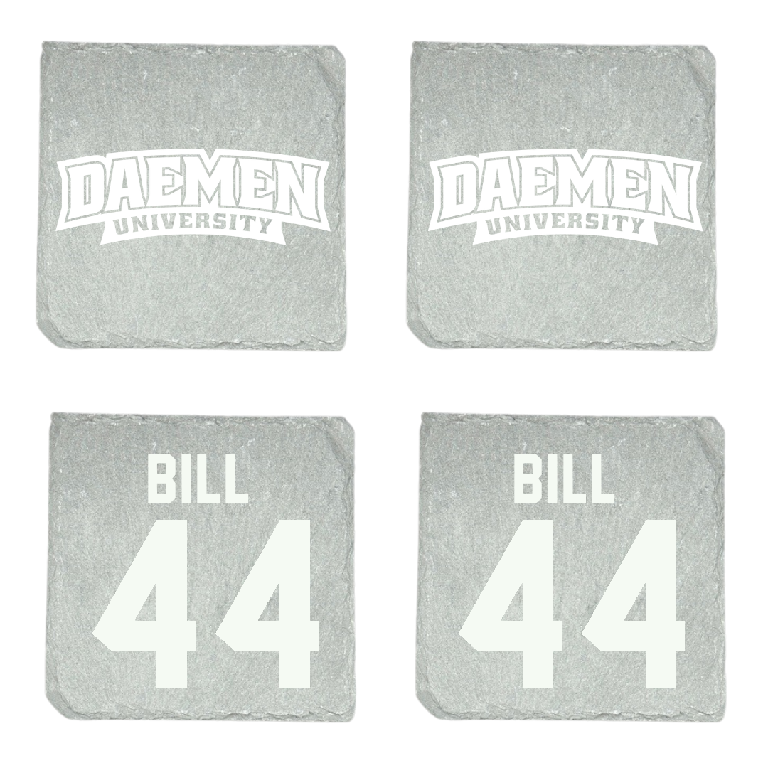 Daemen University Basketball Stone Coaster (4 Pack)  - #44 Benjamin Bill