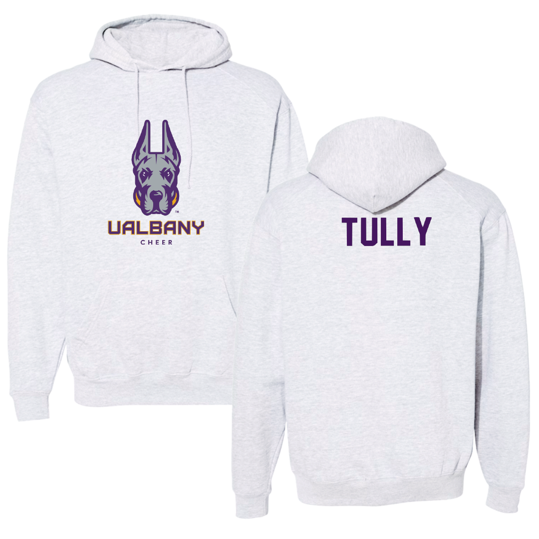 University at Albany Cheer Gray Hoodie - Riley Tully
