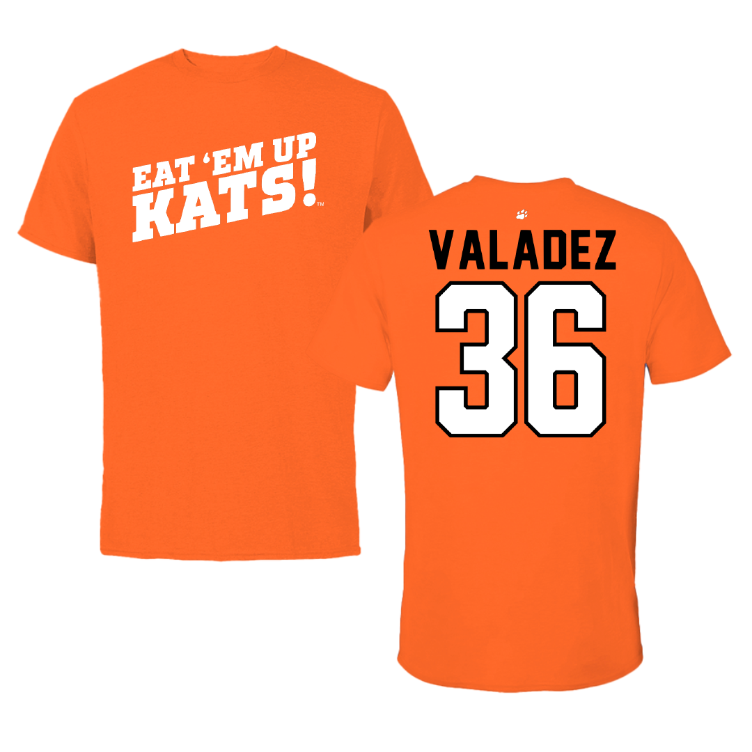 Sam Houston State University Baseball Orange Tee - #36 Danny Valadez
