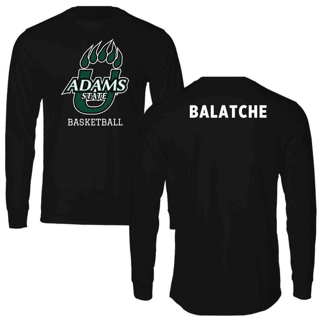 Adams State University Basketball Black State Long Sleeve - Duncan Balatche