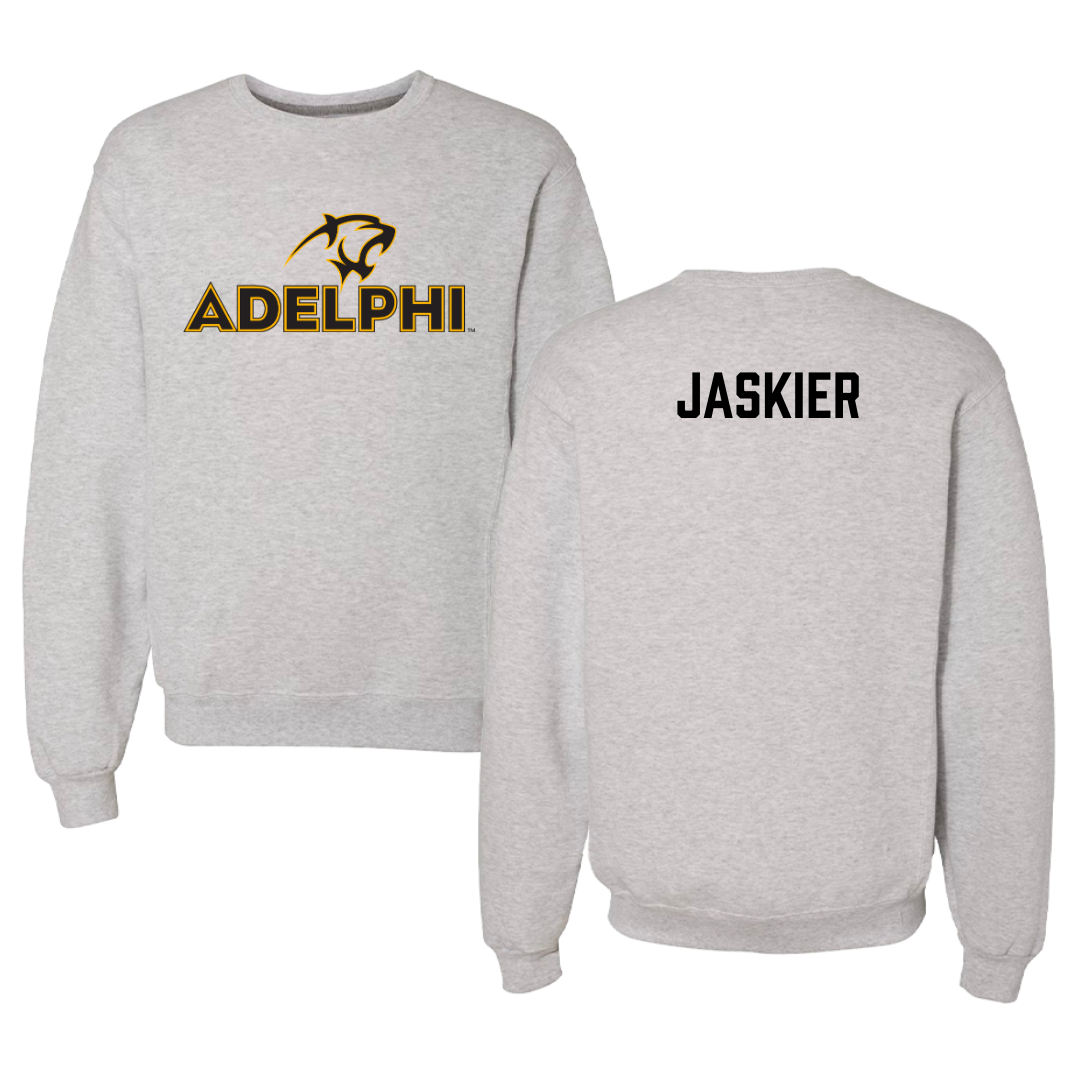 Adelphi University Golf Gray Crewneck - Lauren Jaskier