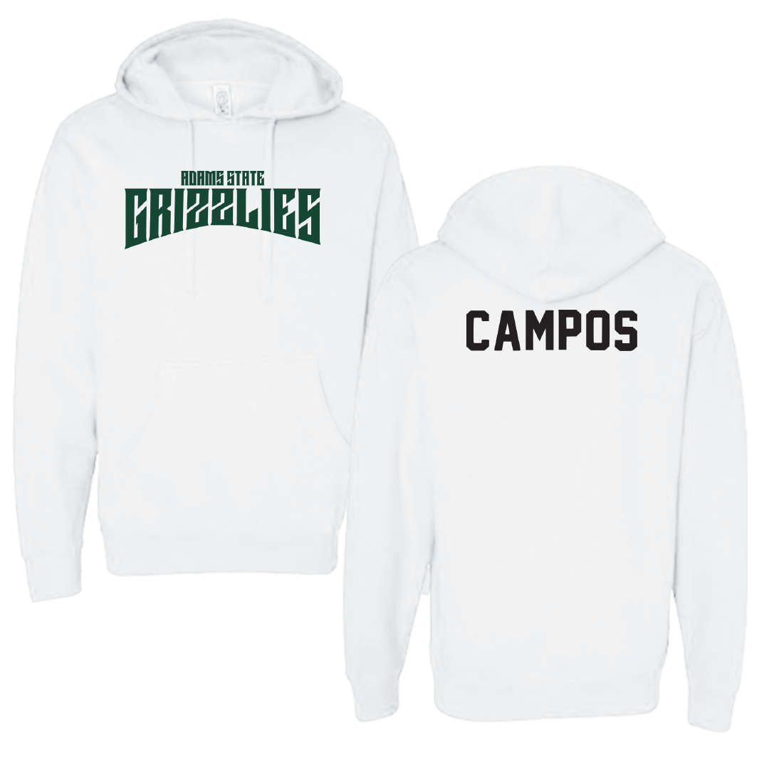 Adams State University TF and XC White Classic Hoodie - Julian Campos