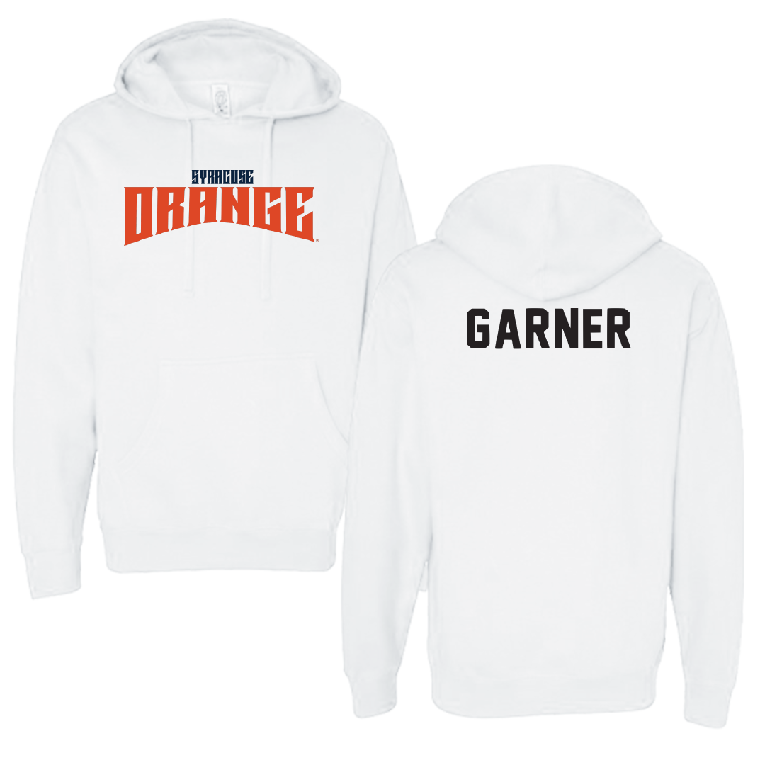 Syracuse University TF and XC White Classic Hoodie - Olivia Garner