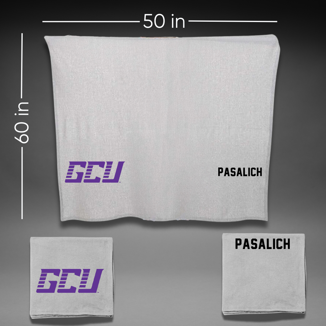 Grand Canyon University Cheer Gray Blanket - Brooklyn Pasalich