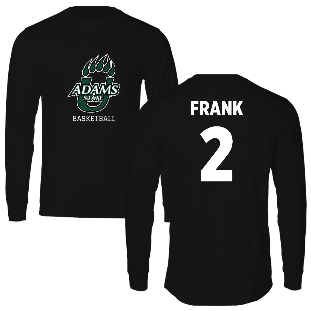 Adams State University Basketball Black State Long Sleeve - #2 Harrison Frank