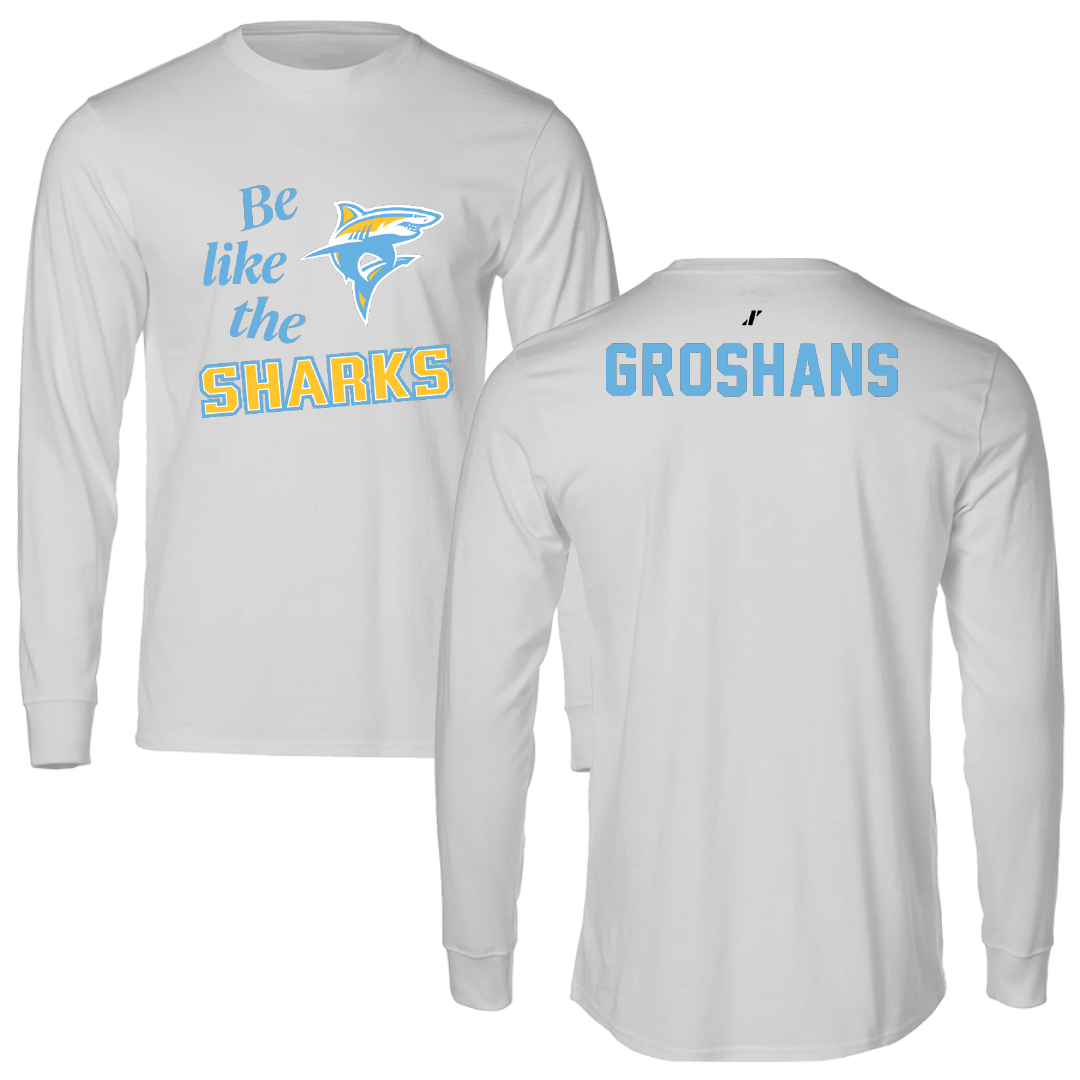 Long Island University Dance Light Gray Be Like Us Performance Long Sleeve - Kate Groshans