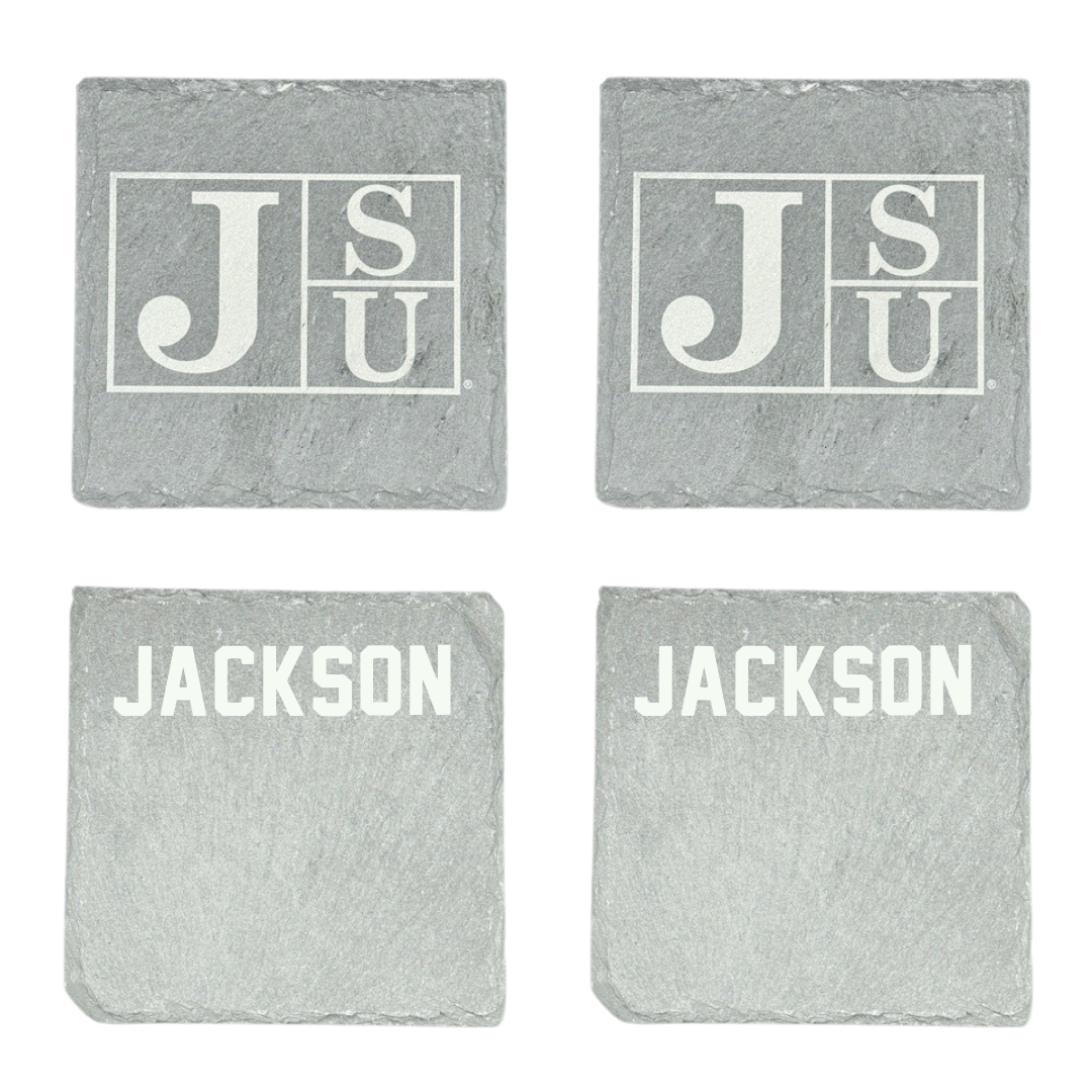 Jackson State University TF and XC Stone Coaster (4 Pack)  - Jyquan Jackson