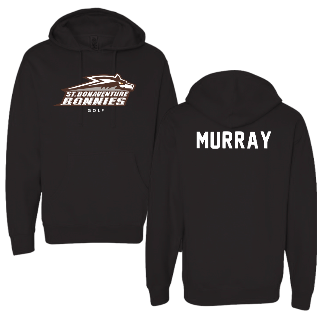 St. Bonaventure University Golf Black Hoodie - Andrew Murray