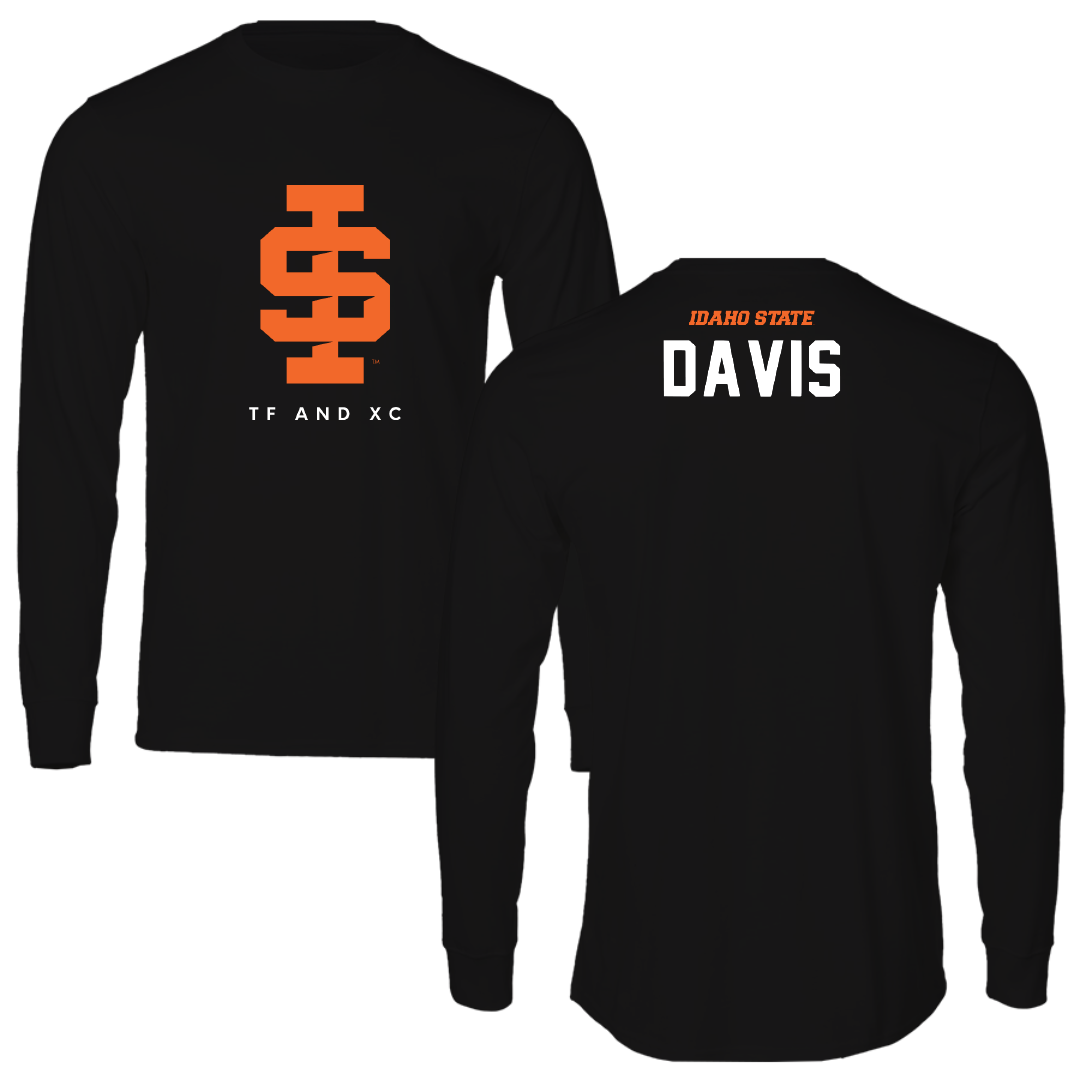 Idaho State University TF and XC Black Long Sleeve - Cam Davis
