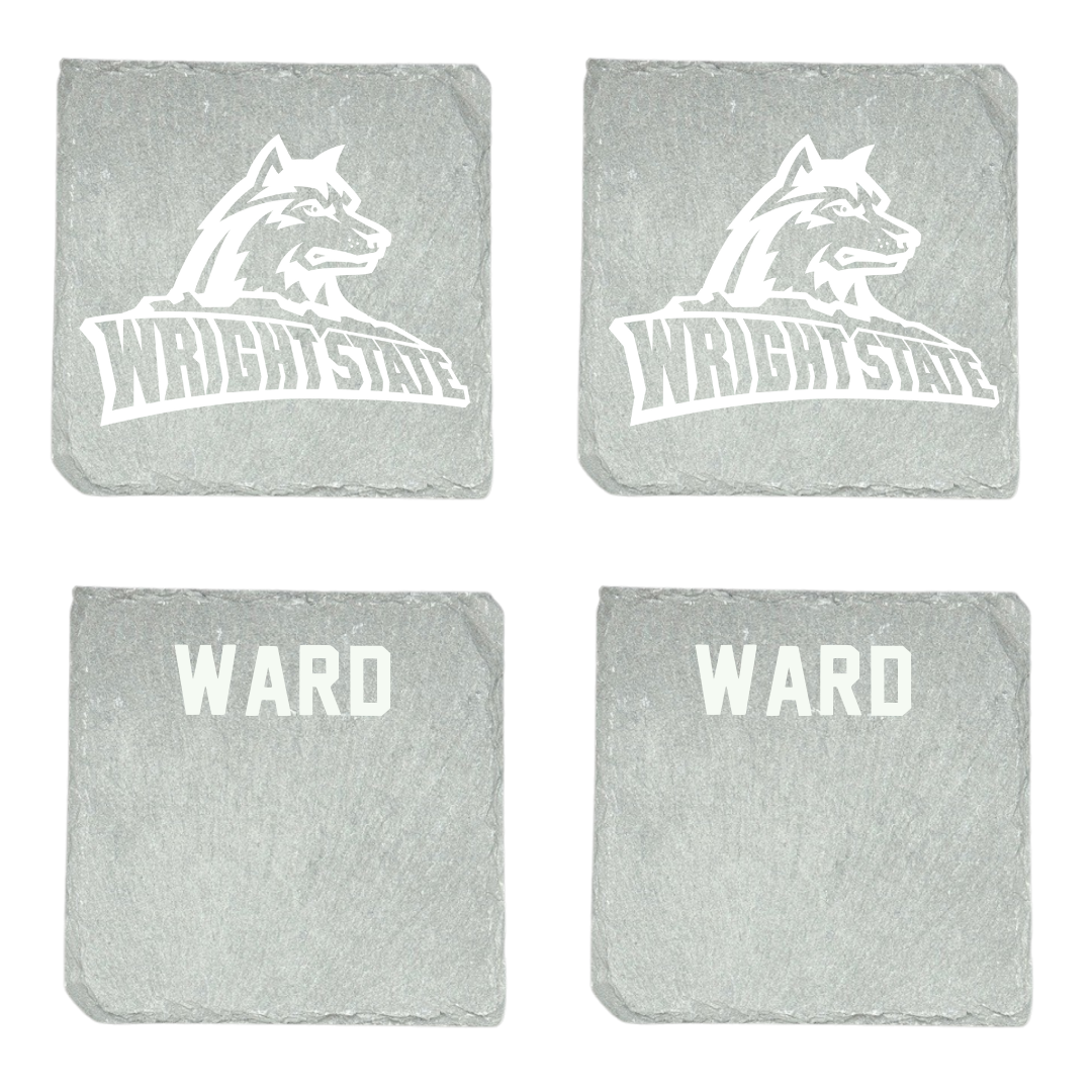 Wright State University Golf Stone Coaster (4 Pack)  - Jack Ward