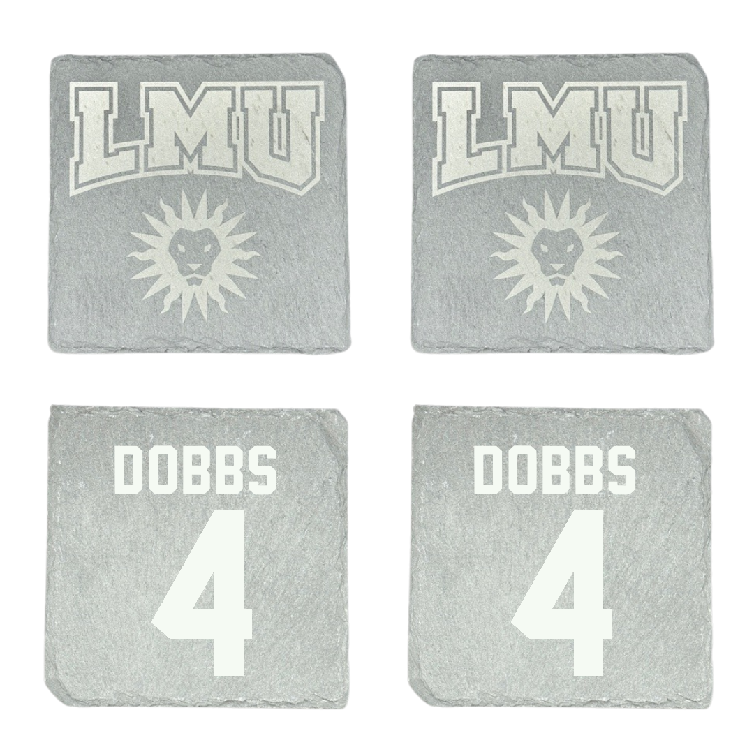 Loyola Marymount University Soccer Stone Coaster (4 Pack)  - #4 Kylie Dobbs