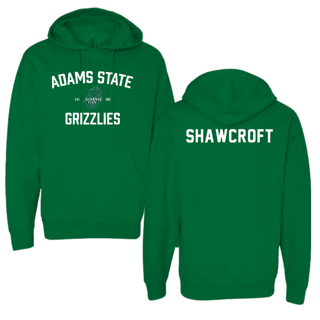 Adams State University Baseball Green General Hoodie - Byron Shawcroft