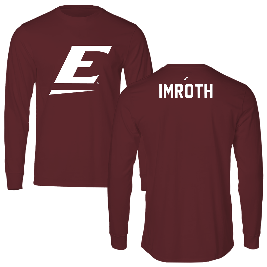 Eastern Kentucky University TF and XC Maroon Performance Long Sleeve - Kristian Imroth