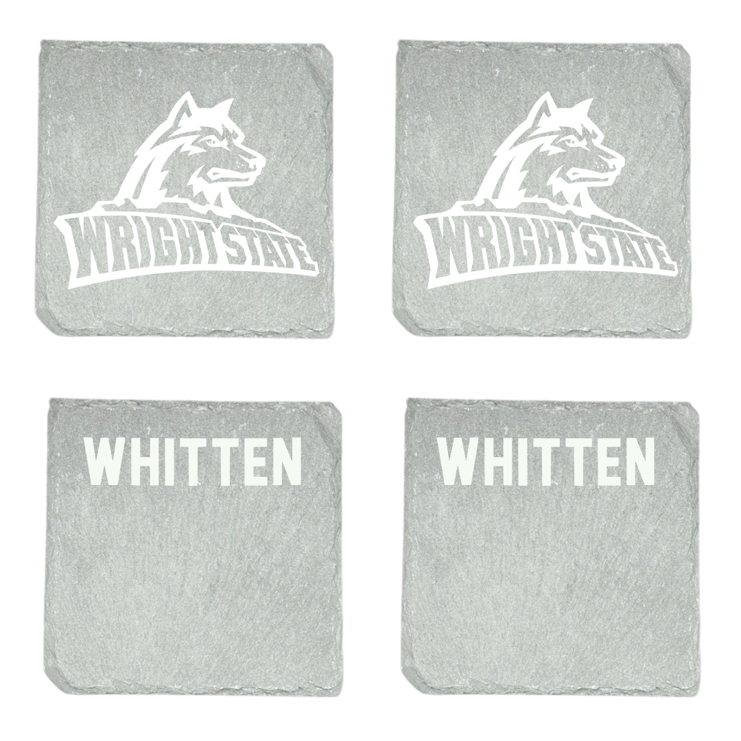 Wright State University TF and XC Stone Coaster (4 Pack)  - Samuel Whitten