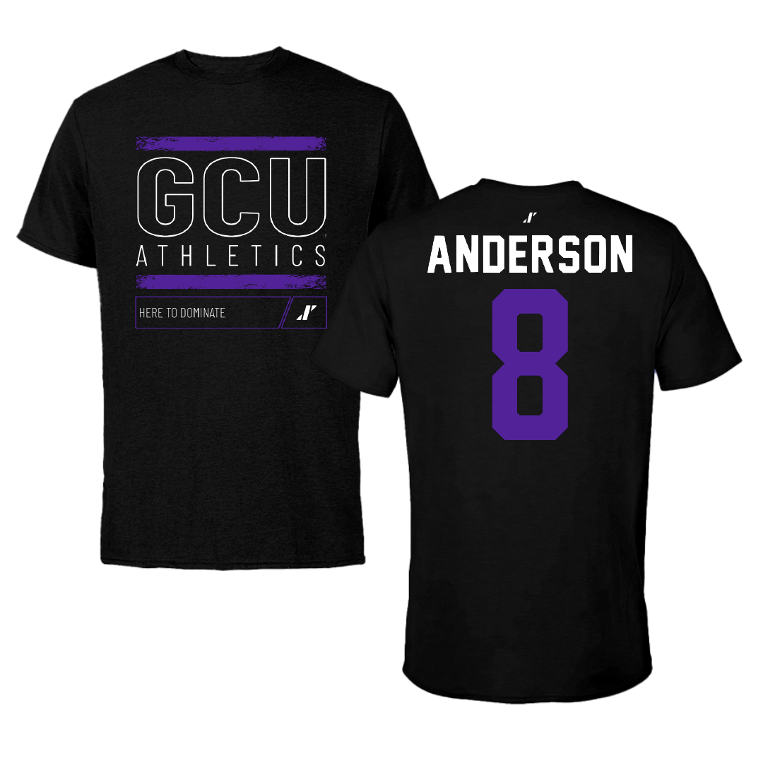 Grand Canyon University Volleyball Black Dominate Tee - #8 Bella Anderson